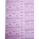 Ticket Book-Square Counter Book-pink color 10 books/box